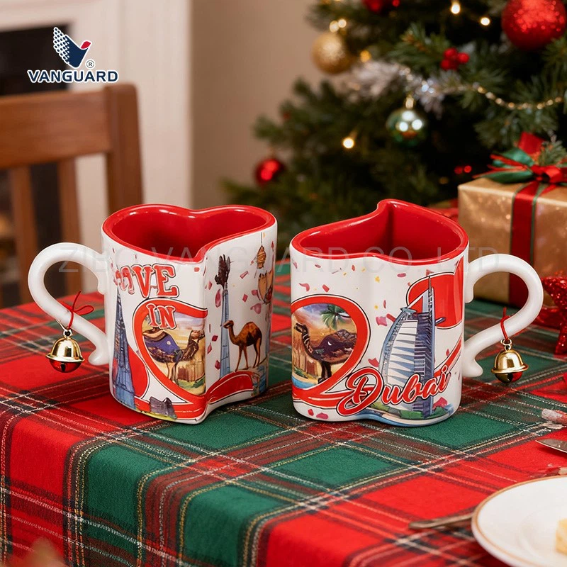Ceramic Heart Shaped Couple Mugs Ceramic Heart Shaped Couple Mugs